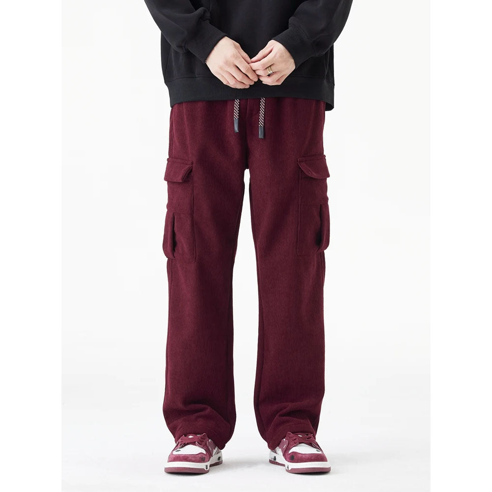 UrbanCord® | Wide-Leg Corduroy Cargo Pants