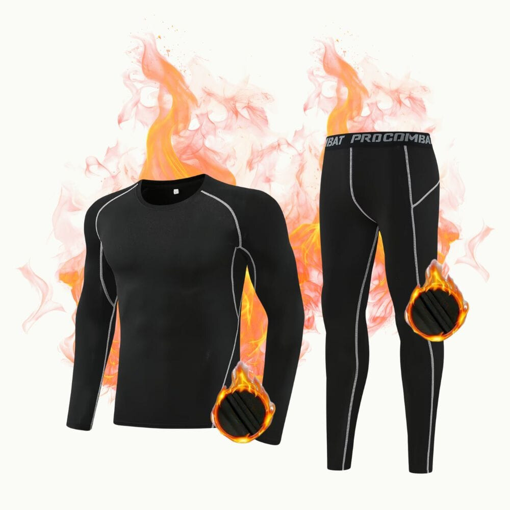 Dwayne® | Fleece Thermal Tracksuit Set