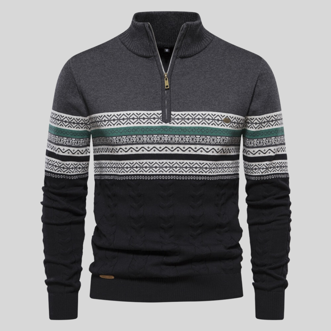 Nordic Trail® | Half-Zip Knit Pullover