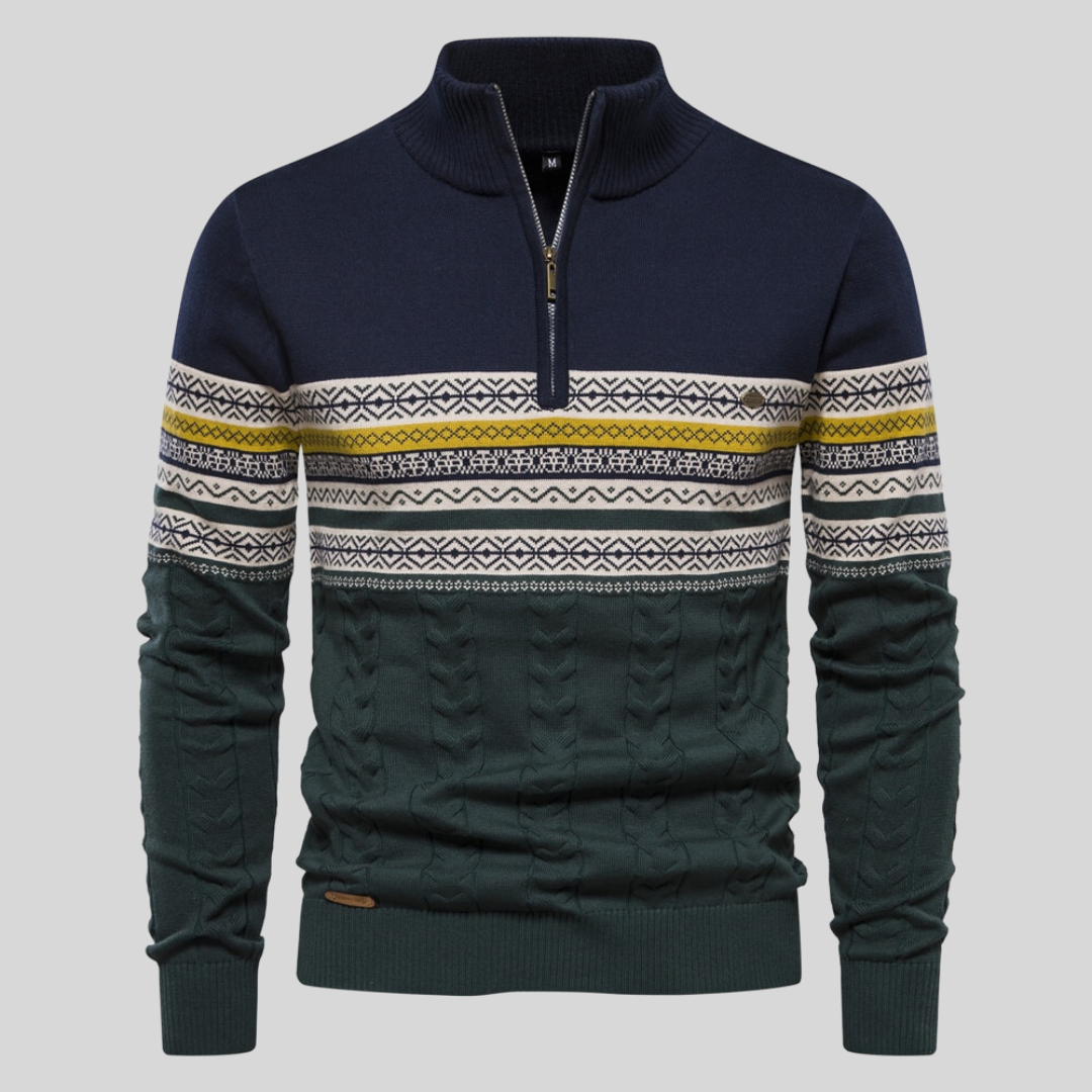 Nordic Trail® | Half-Zip Knit Pullover