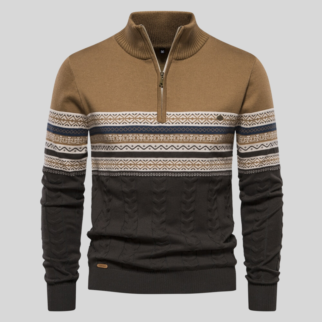 Nordic Trail® | Half-Zip Knit Pullover