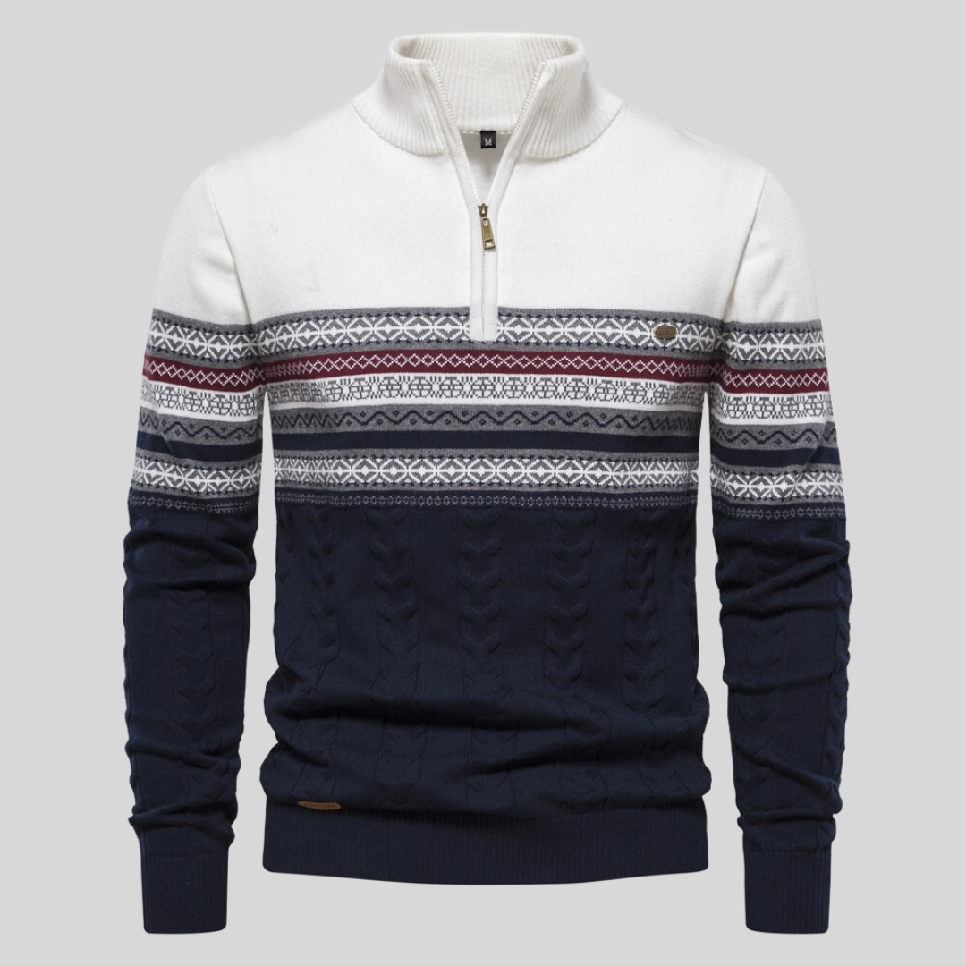 Nordic Trail® | Half-Zip Knit Pullover