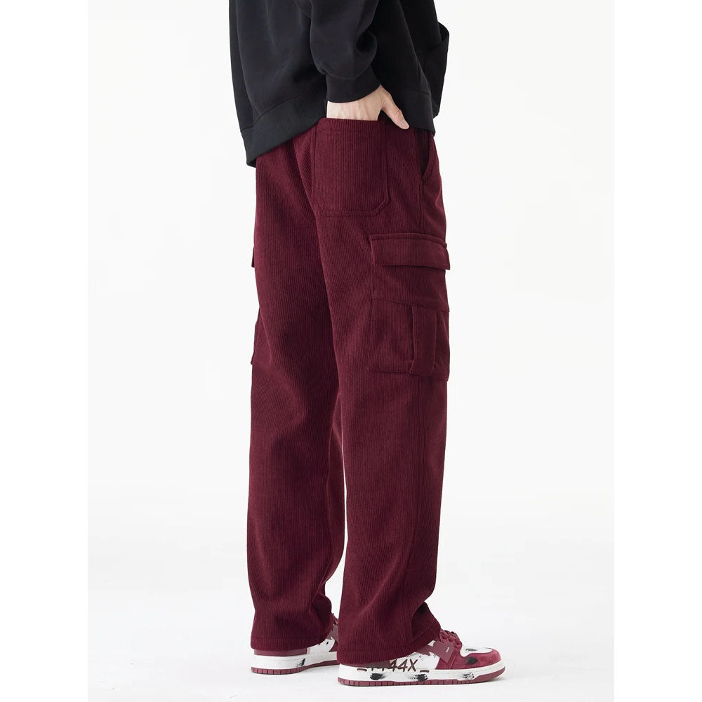 UrbanCord® | Wide-Leg Corduroy Cargo Pants