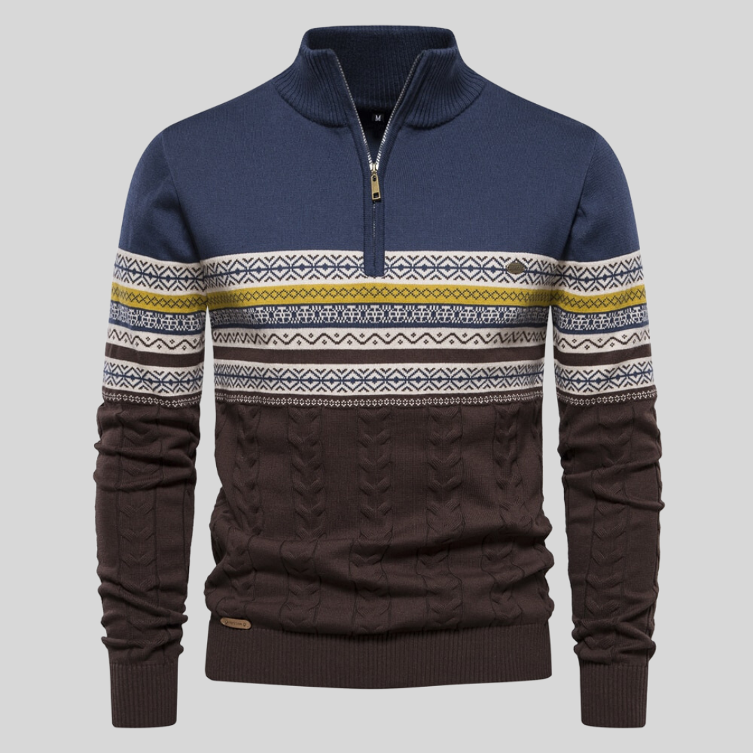 Nordic Trail® | Half-Zip Knit Pullover