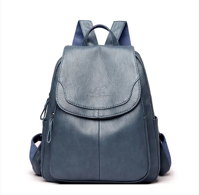 Vibe®| Backpack in Washed Leather