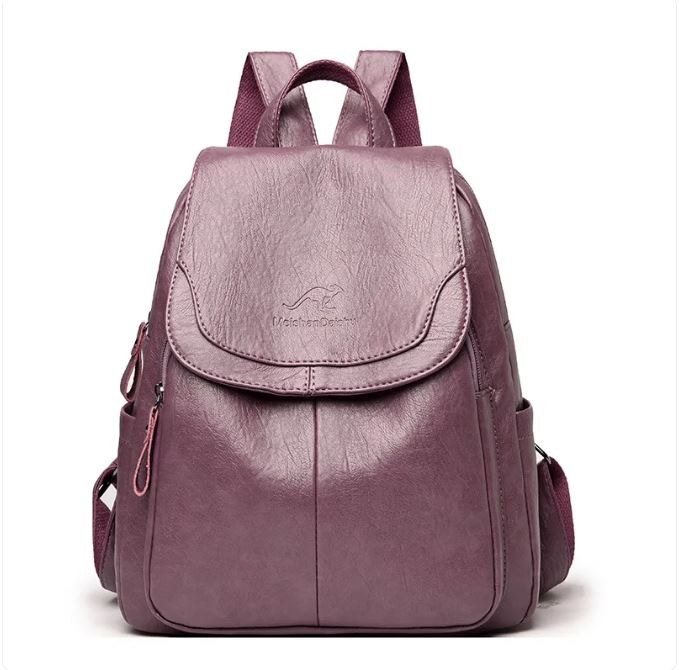 Vibe®| Backpack in Washed Leather