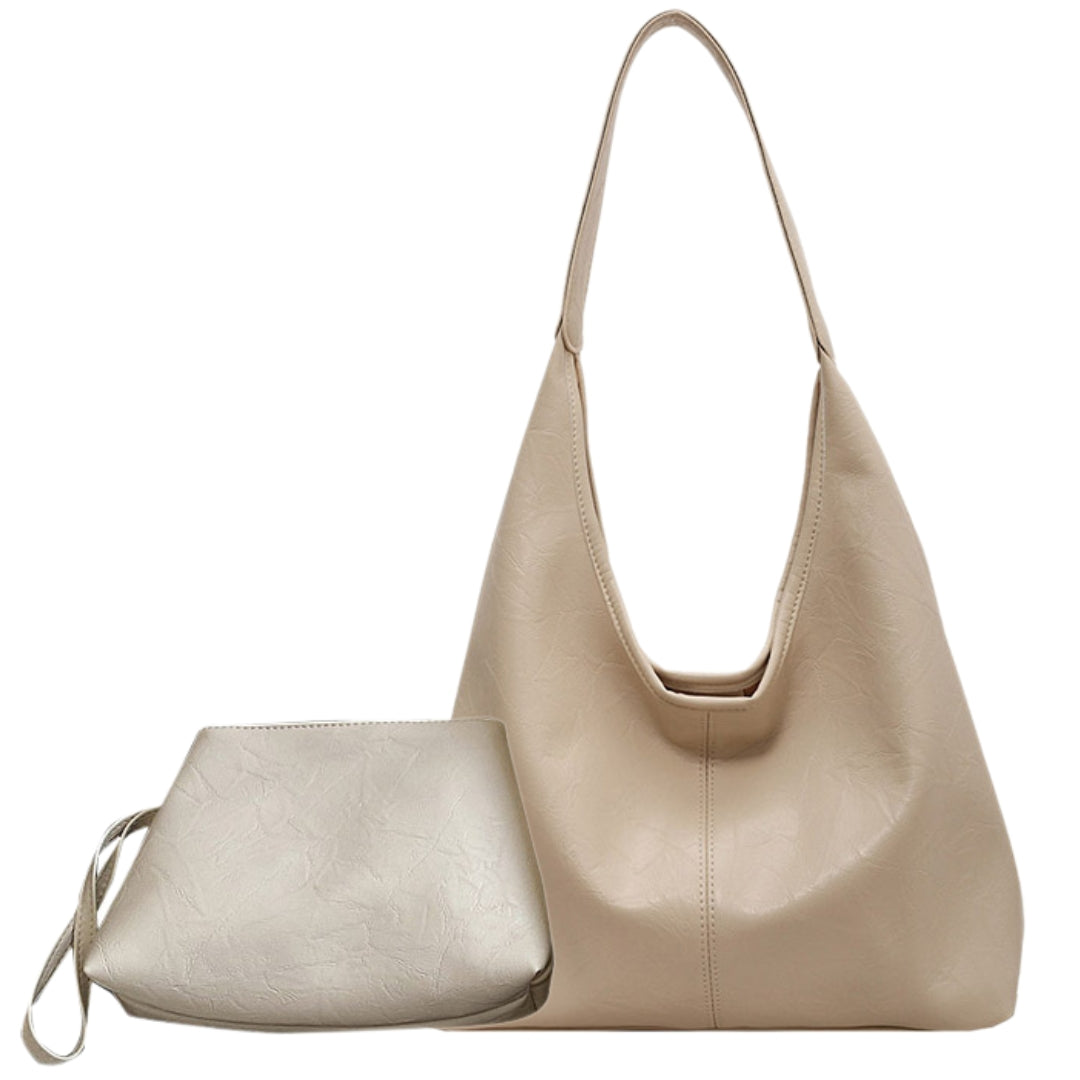 Olivia® | Distressed Leather Tote