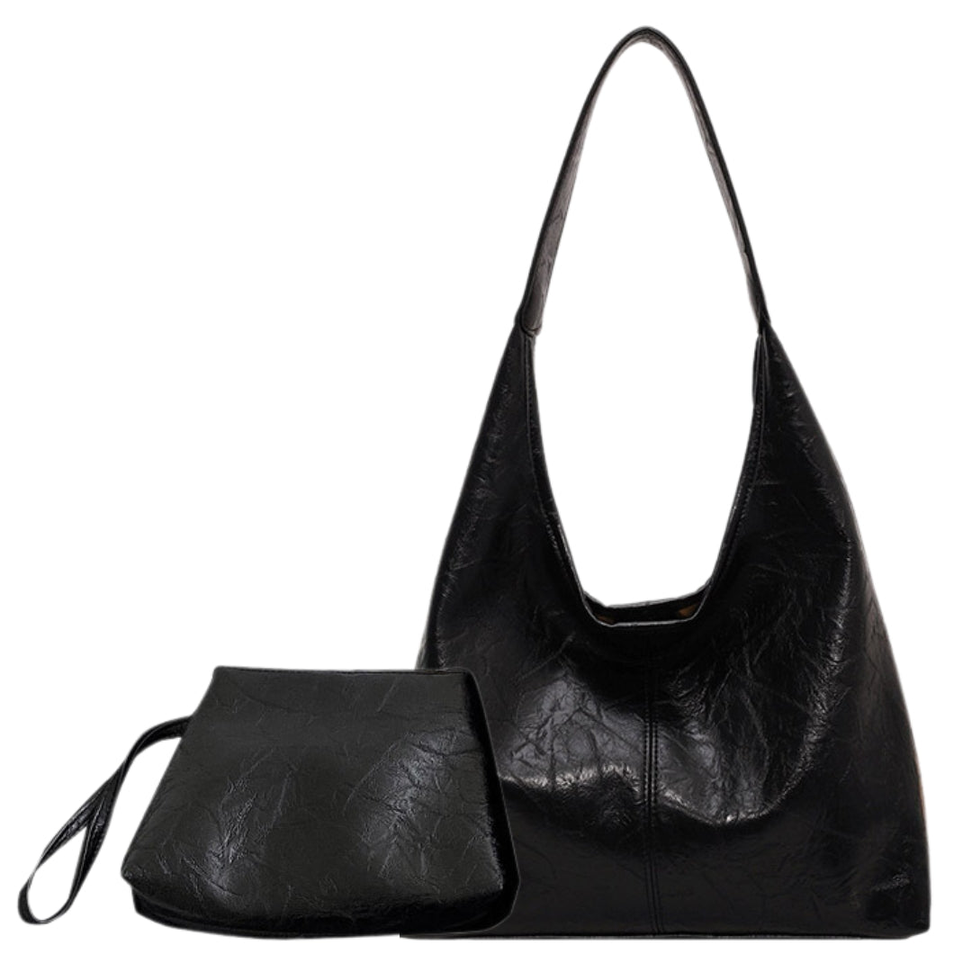 Olivia® | Distressed Leather Tote