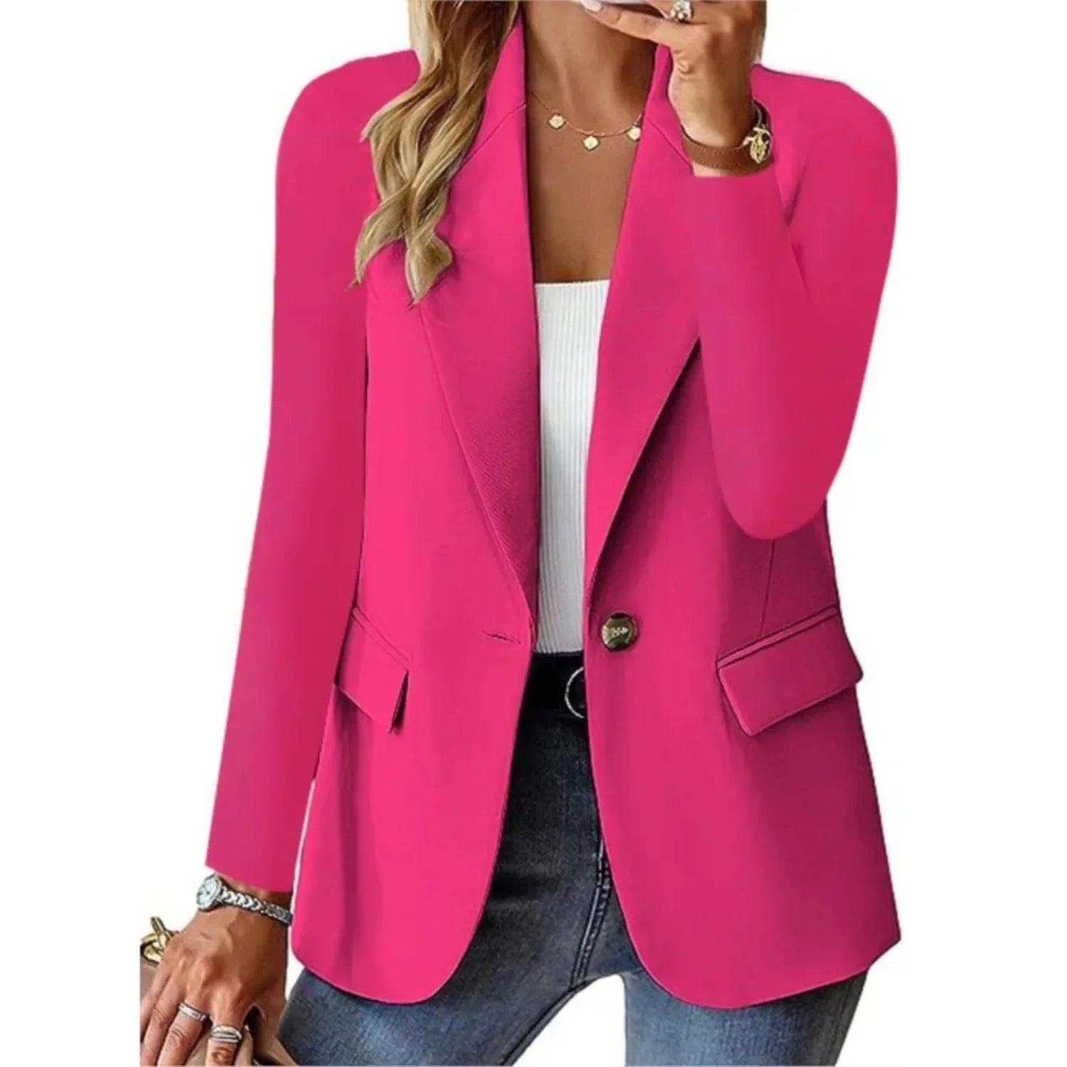 Stacey® | Long Sleeve Blazer