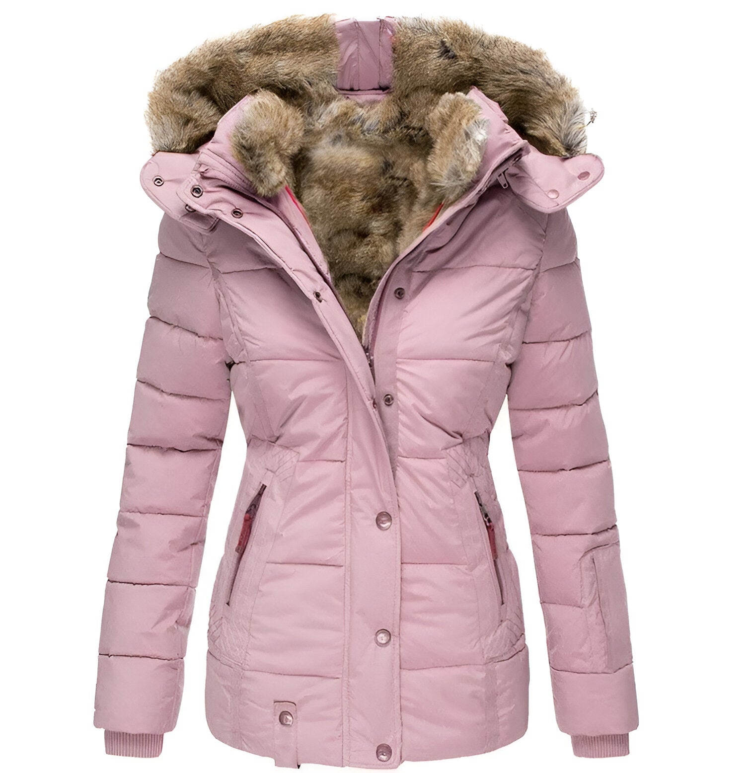 Riley® | Winter coat with faux fur lining