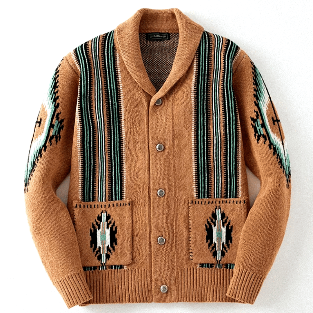 Carson® | Western Knitwear Cardigan