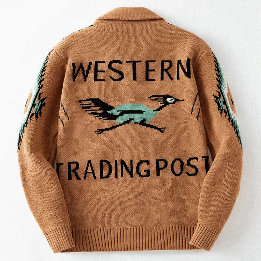 Carson® | Western Knitwear Cardigan