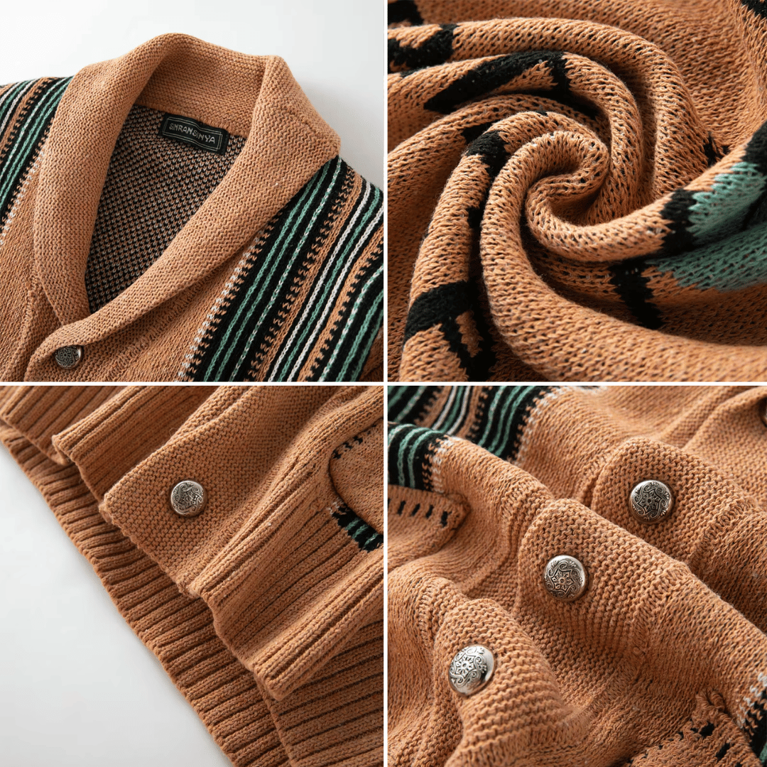 Carson® | Western Knitwear Cardigan