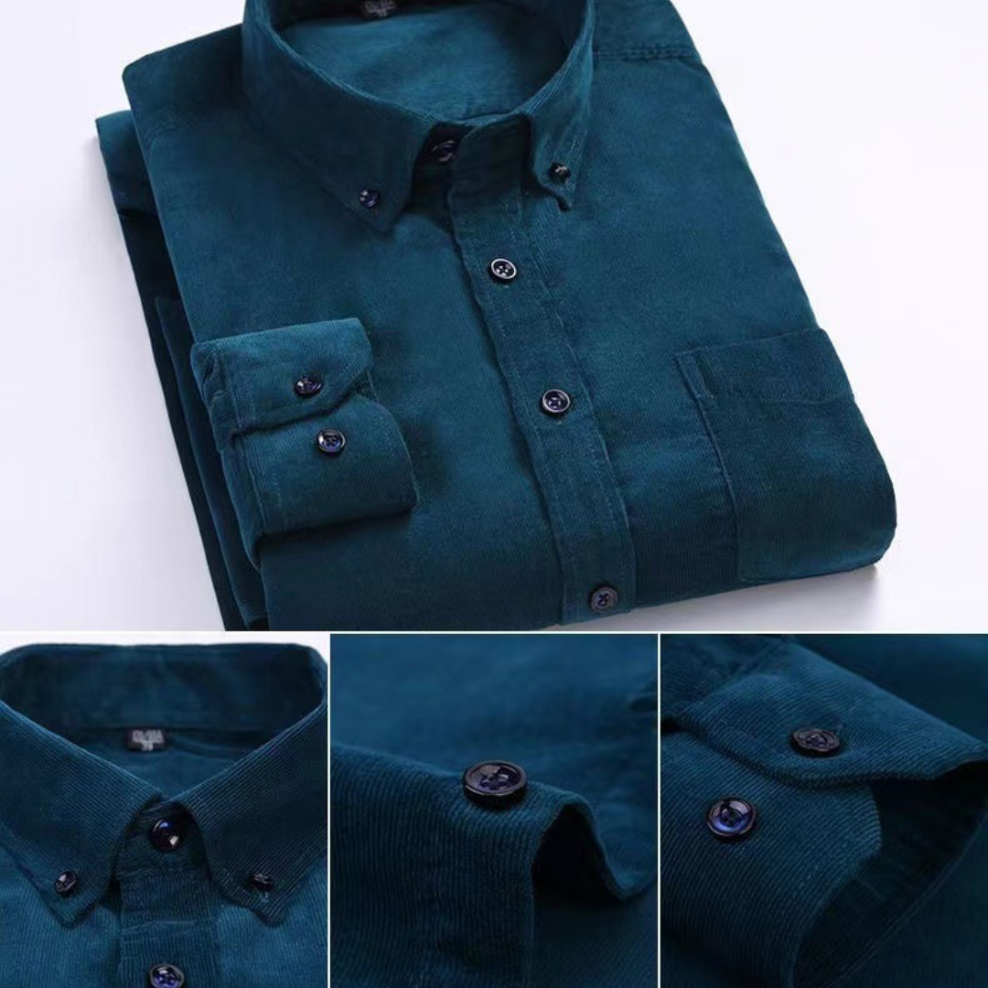 Oxford Loft® | Premium Corduroy Button-Down Shirt