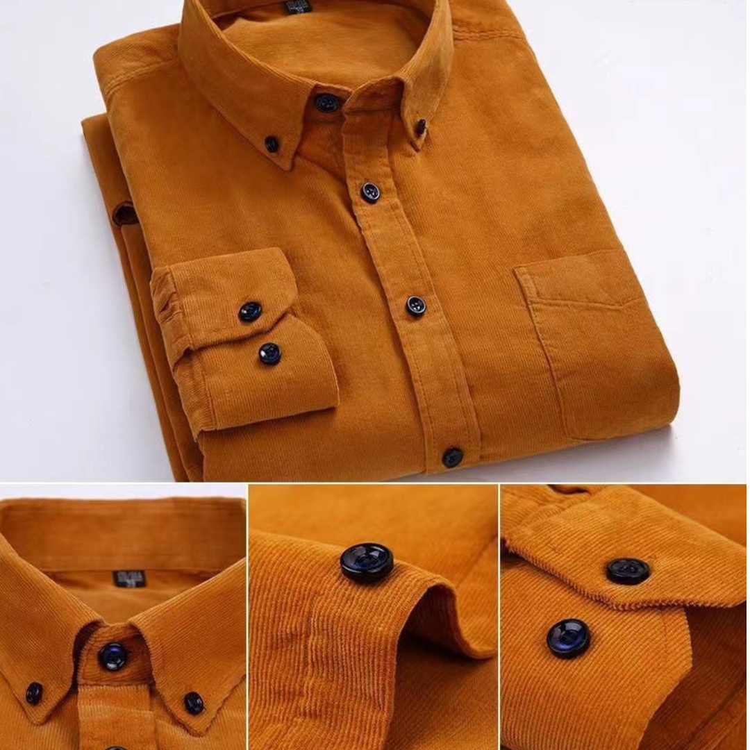 Oxford Loft® | Premium Corduroy Button-Down Shirt