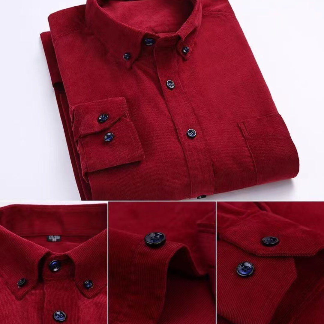 Oxford Loft® | Premium Corduroy Button-Down Shirt