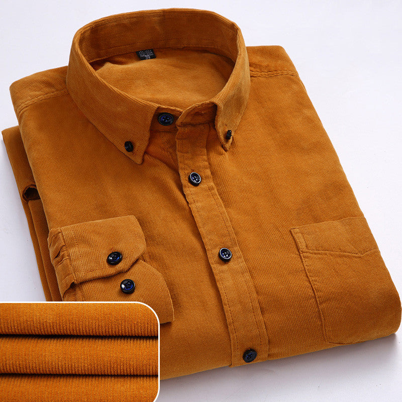 Oxford Loft® | Premium Corduroy Button-Down Shirt