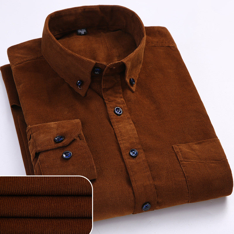 Oxford Loft® | Premium Corduroy Button-Down Shirt