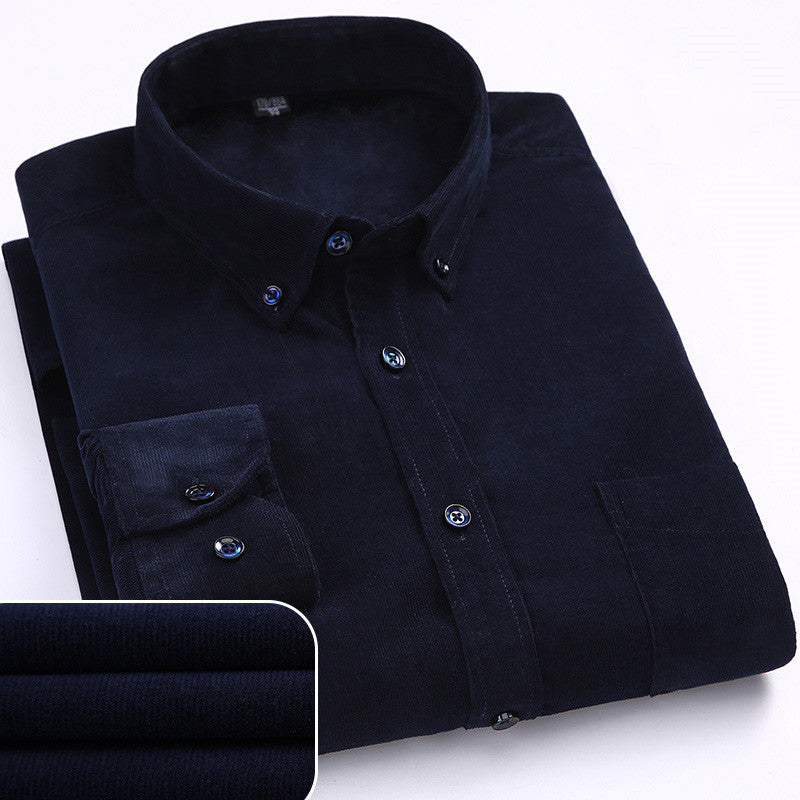 Oxford Loft® | Premium Corduroy Button-Down Shirt