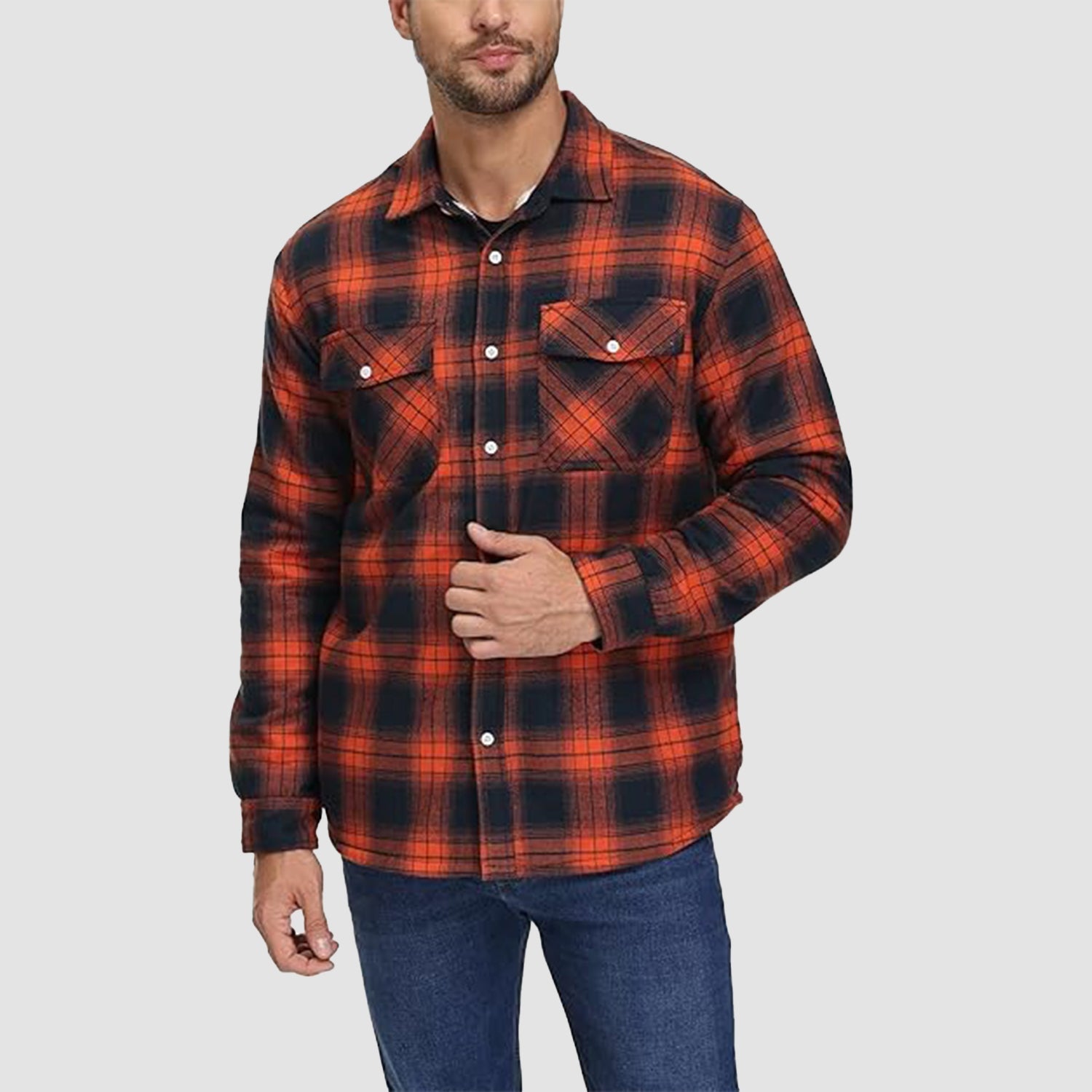 Hunter® | Lined Plaid Shirt Jacket