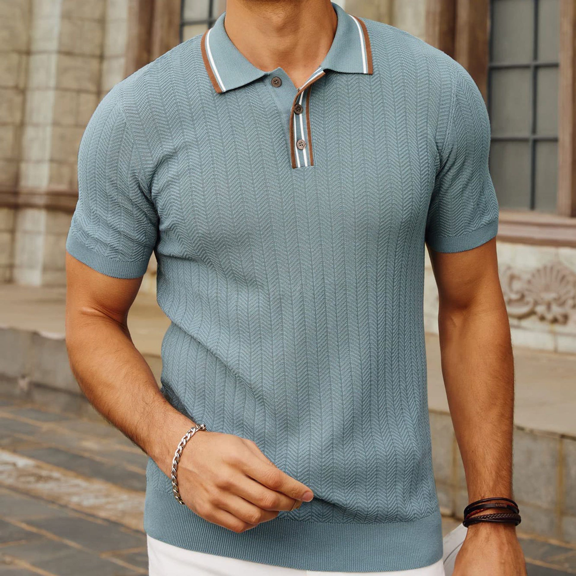 Dani® | High-quality knitted polo shirt