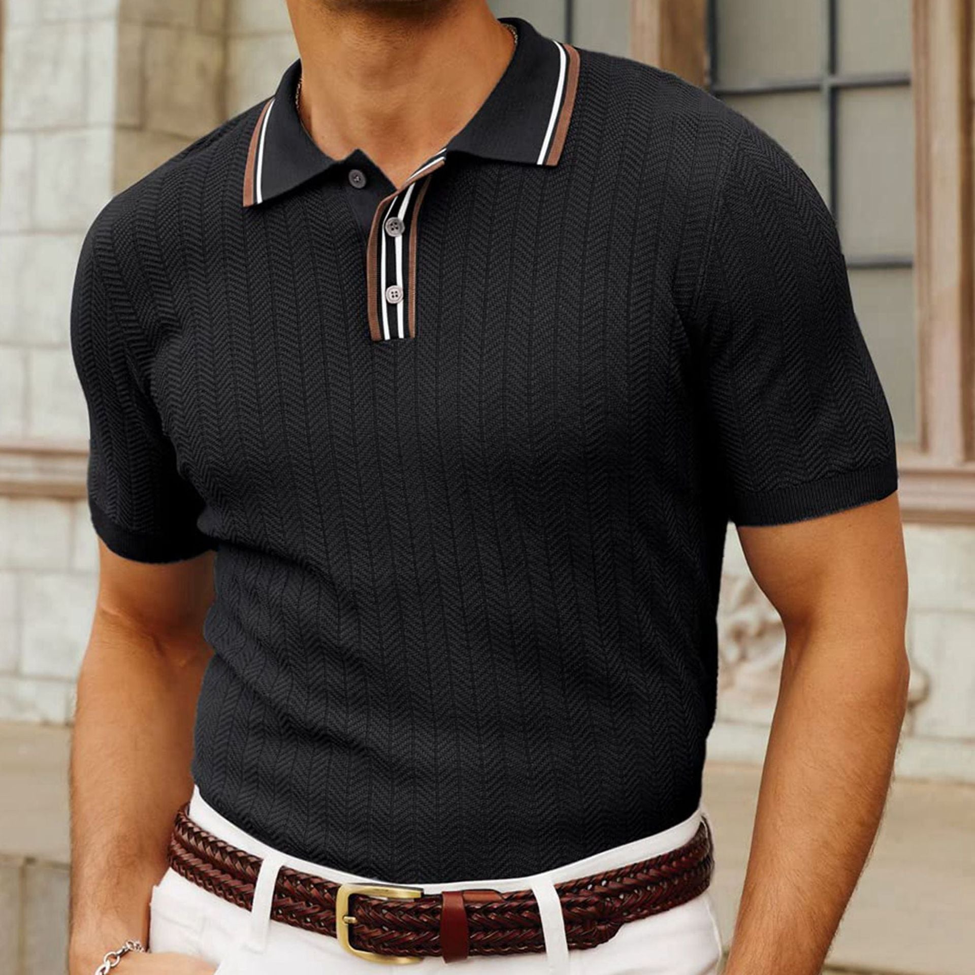 Dani® | High-quality knitted polo shirt