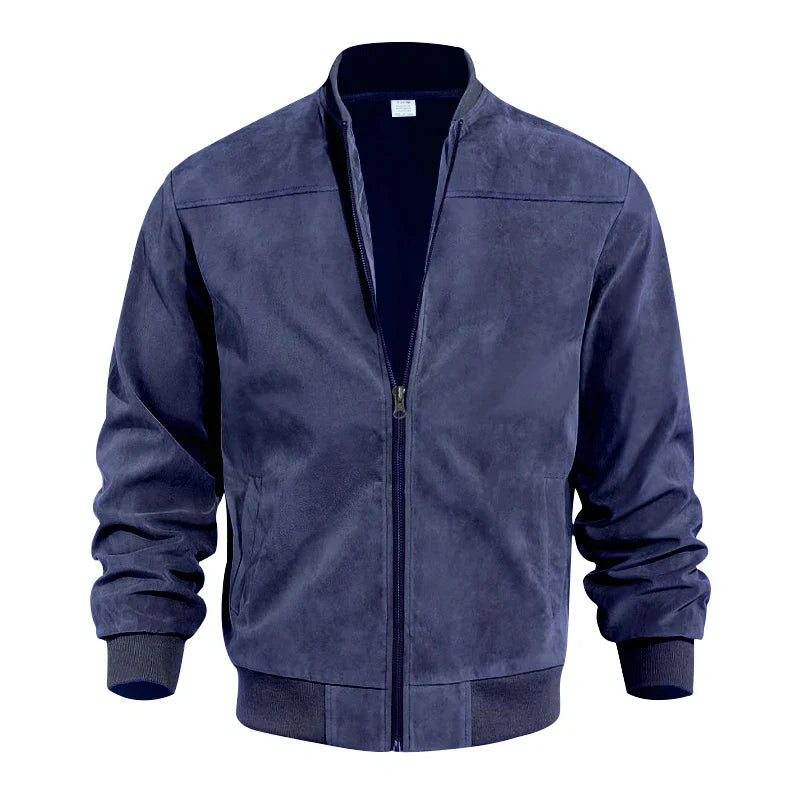 Titan® | Suede Bomber Jacket