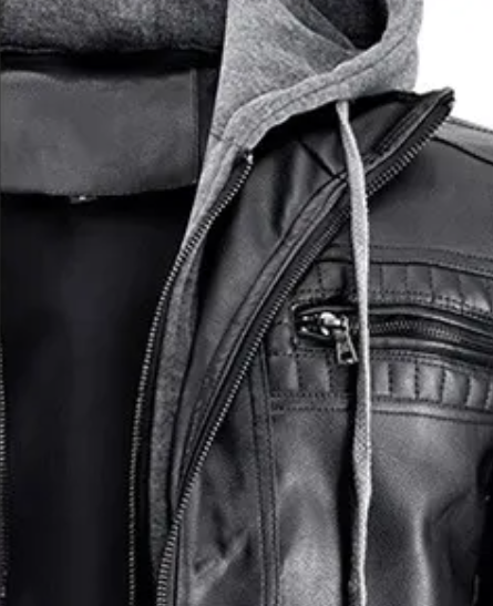 Brad® | Hooded Premium Leather Jacket