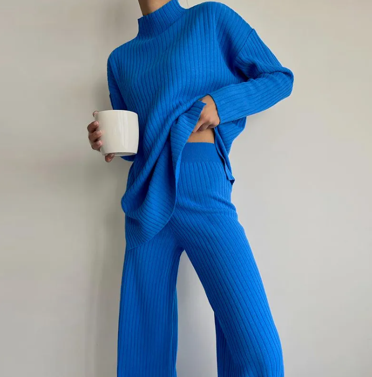 Rhea® | Cozy Ribbed Knit Set