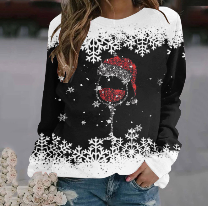 Scarlett® | Frosted Wine Sweatshirt