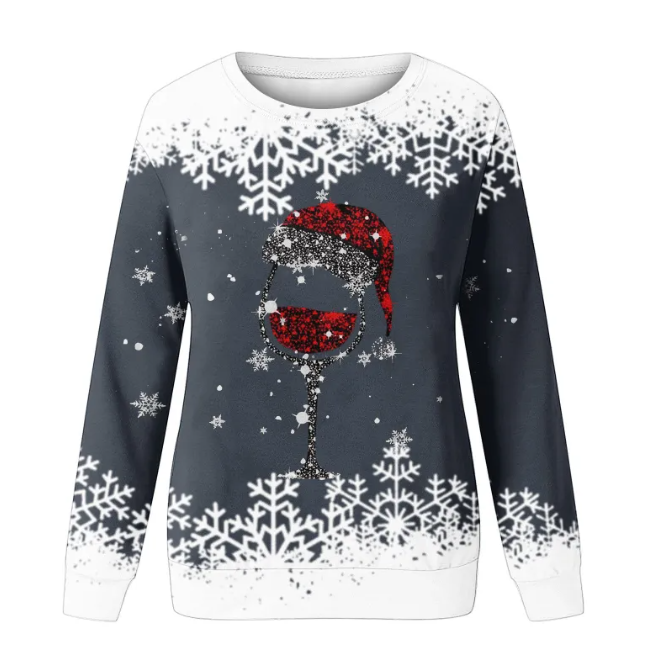 Scarlett® | Frosted Wine Sweatshirt