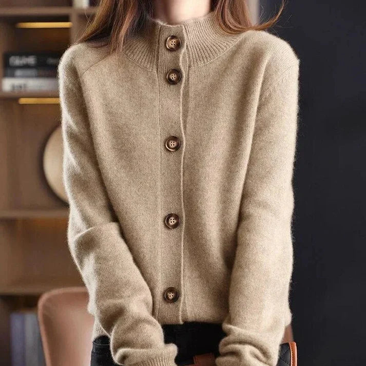 LAURE® | Timeless cashmere cardigan