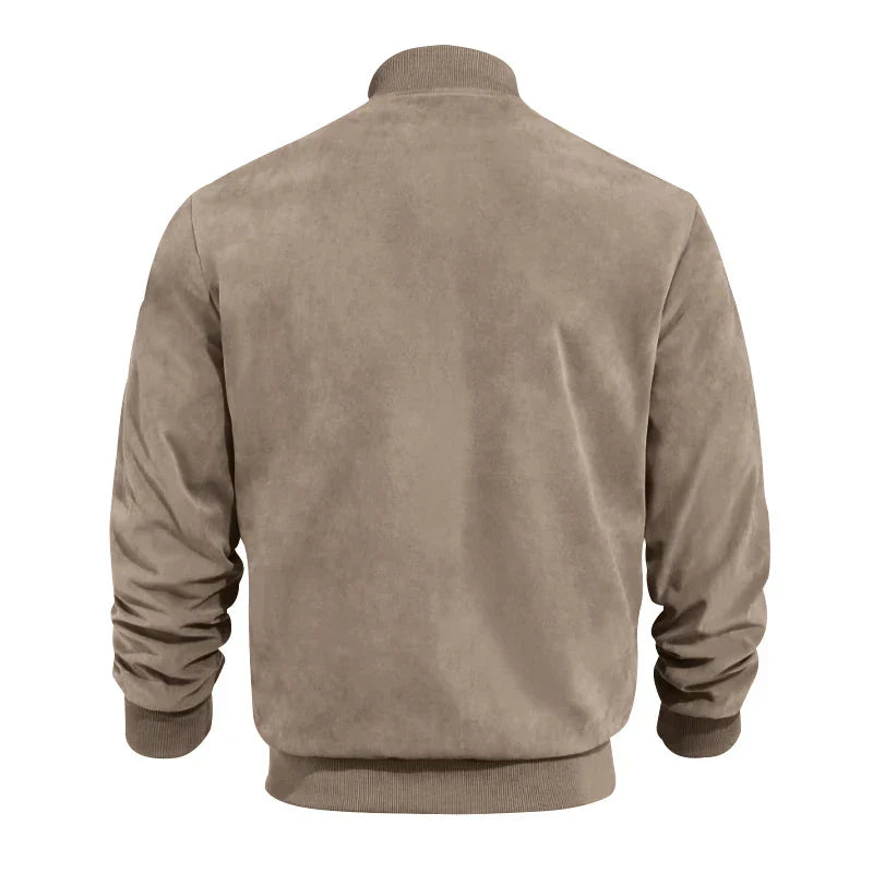 Titan® | Suede Bomber Jacket