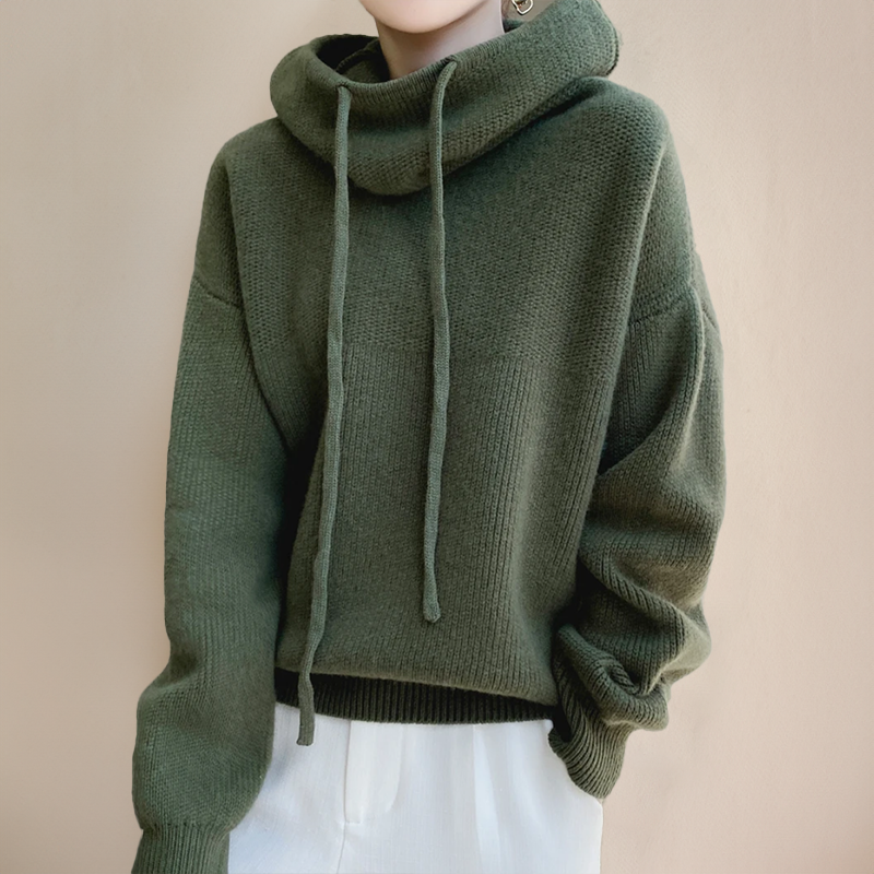 Loren® | Oversized turtleneck sweater