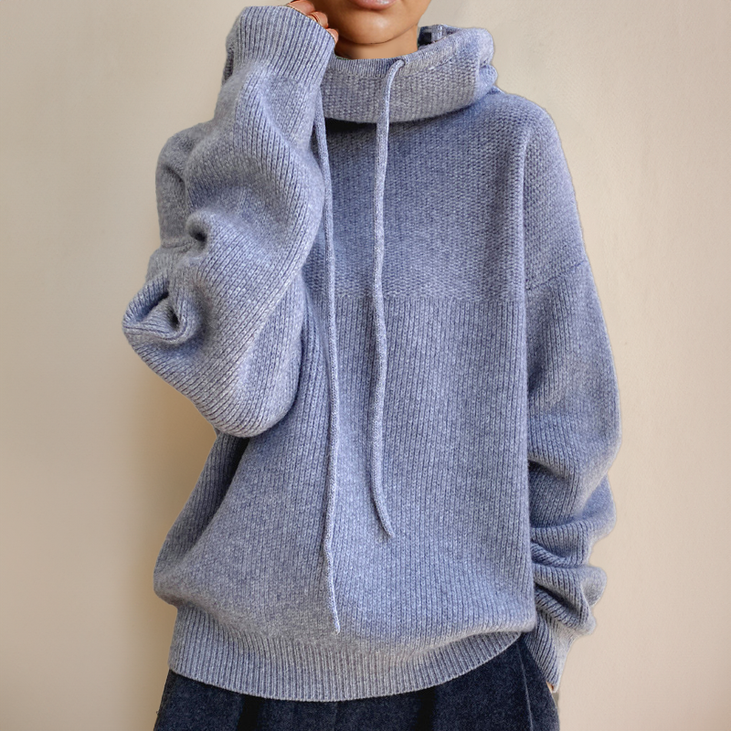 Loren® | Oversized turtleneck sweater