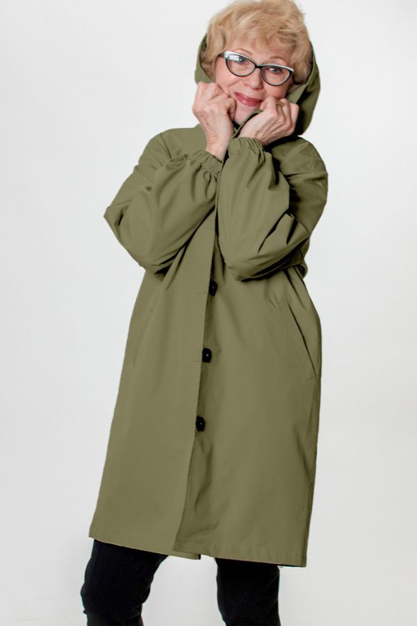 Sandra® | Water Resistant Windbreaker Rain Jacket