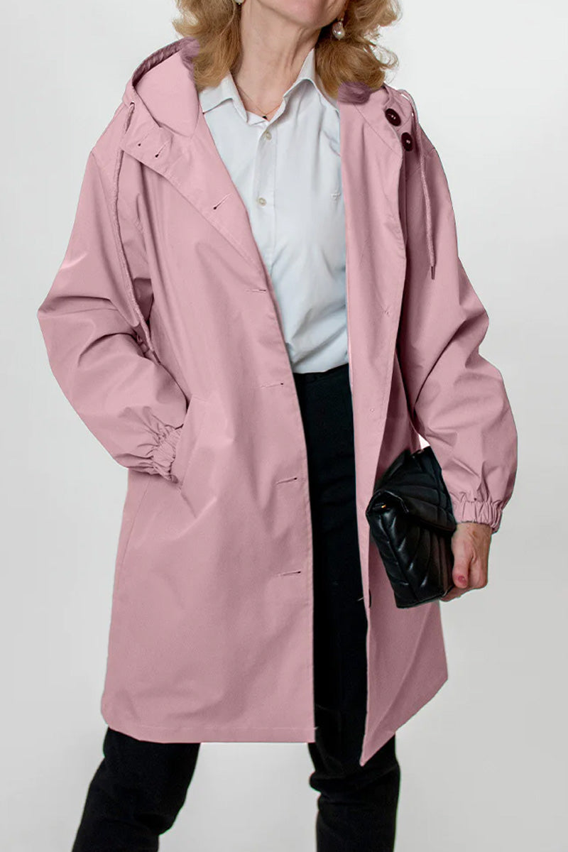 Sandra® | Water Resistant Windbreaker Rain Jacket