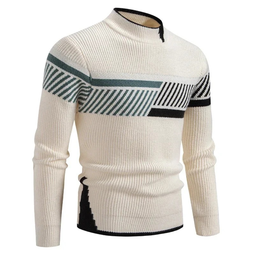 Jaxon® | Geometric Knit Sweater