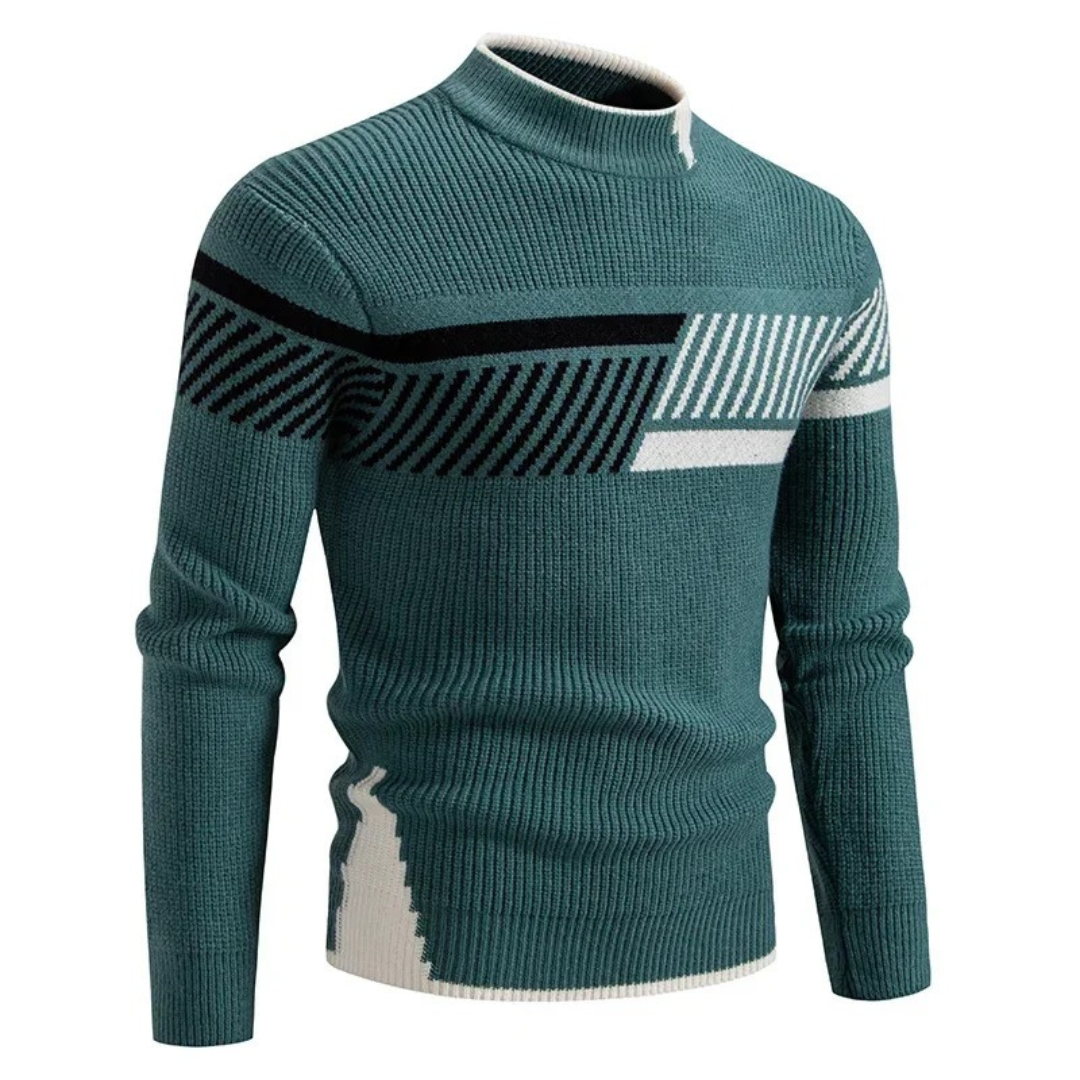 Jaxon® | Geometric Knit Sweater