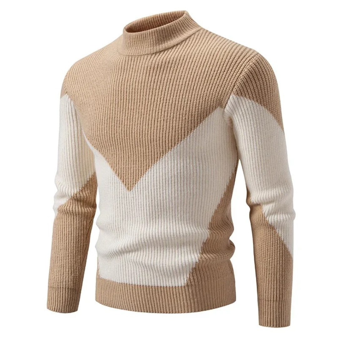 Jaxon® | Geometric Knit Sweater